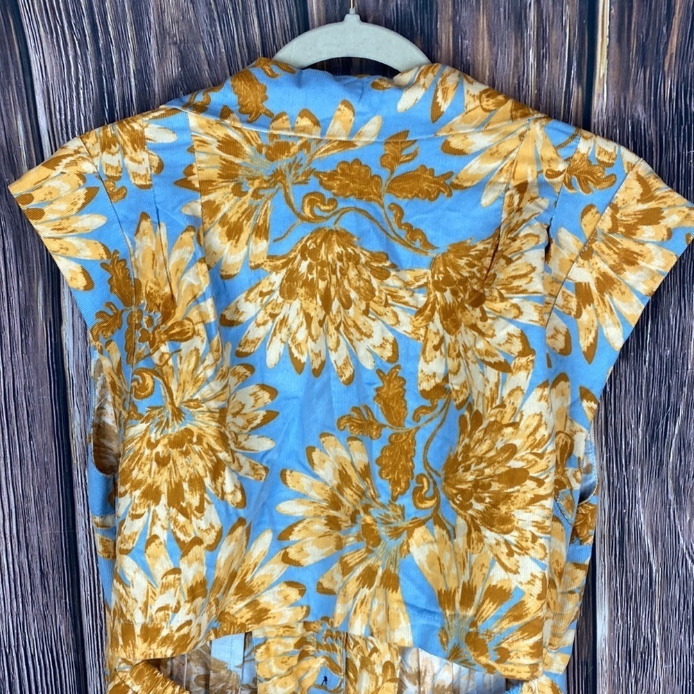 Free People Floral Jumpsuit- Size Large - Picture 11 of 16